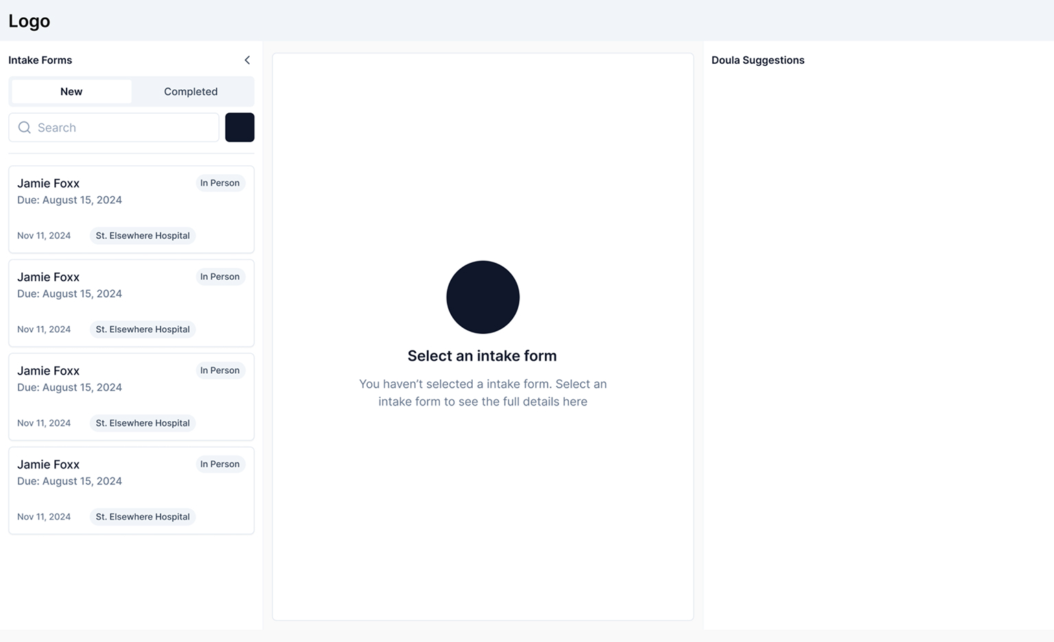 DoulaConnect Prototyping